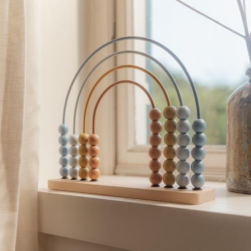Abacus arc-en-ciel - Bleu - Forest Friends  Abacus arc-en-ciel - Bleu - Forest Friends