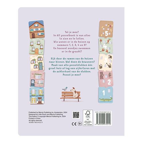Livre 'Mon livre de puzzles - Compte avec moi?'  Livre 'Mon livre de puzzles - Compte avec moi?'