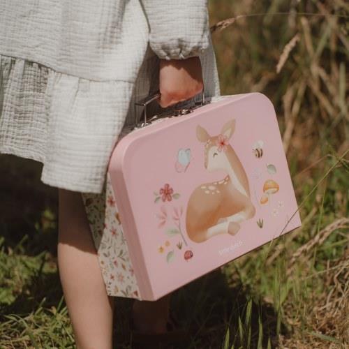 Suitcase - Pink - Fairy Garden  Suitcase - Pink - Fairy Garden