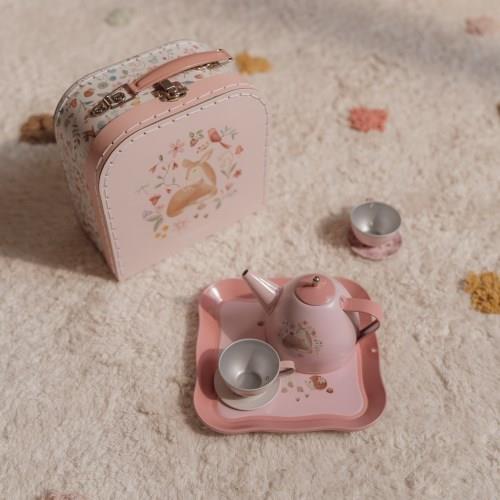 Service à thé 7 pièces - Multicolore - Fairy Garden  Service à thé 7 pièces - Multicolore - Fairy Garden