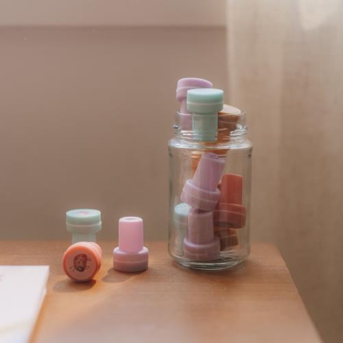 Selbstfärbende Stempel - Rosa - Fairy Garden  Selbstfärbende Stempel - Rosa - Fairy Garden