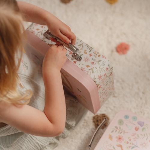 Suitcase - Pink - Fairy Garden  Suitcase - Pink - Fairy Garden