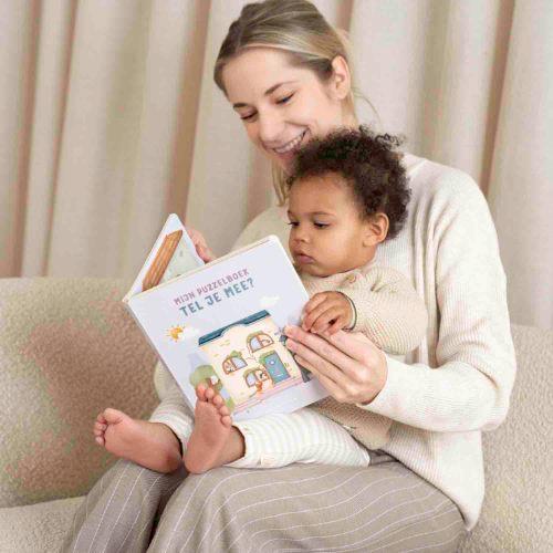 Livre 'Mon livre de puzzles - Compte avec moi?'  Livre 'Mon livre de puzzles - Compte avec moi?'