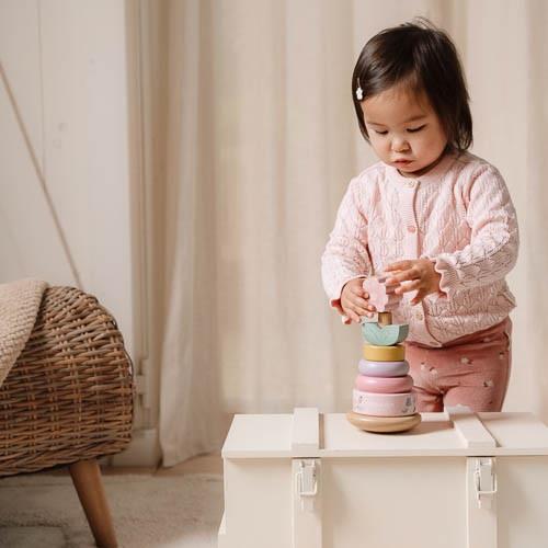 Tuimelstapelaar - Roze - Fairy Garden Tuimelstapelaar - Roze - Fairy Garden