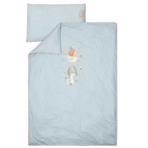 Housse de couette simple - Bleu - Forest Friends  Housse de couette simple - Bleu - Forest Friends