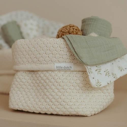 Washcloth set - Green - Essentials - Blueberry Leaves  Washcloth set - Green - Essentials - Blueberry Leaves