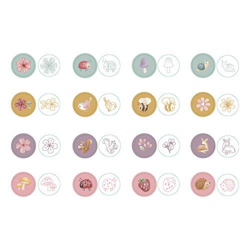 Selbstfärbende Stempel - Rosa - Fairy Garden  Selbstfärbende Stempel - Rosa - Fairy Garden