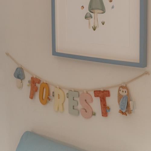 Slinger element – Paddenstoel - Meerkleurig - Forest Friends Slinger element – Paddenstoel - Meerkleurig - Forest Friends