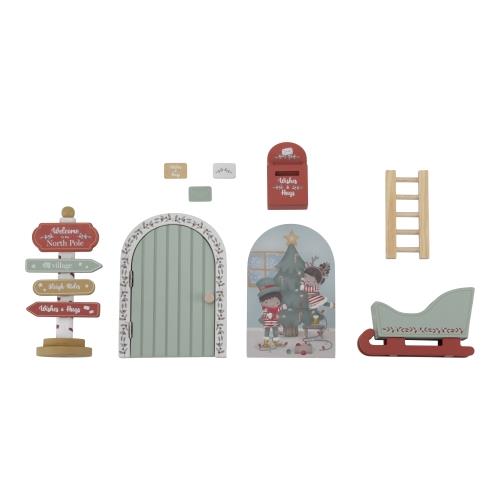 Christmas Door - Multicolored  Christmas Door - Multicolored