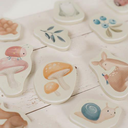 Foam figuren - Meerkleurig - Forest Friends Foam figuren - Meerkleurig - Forest Friends