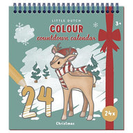 Malbuch Adventskalender - Mehrfarbig