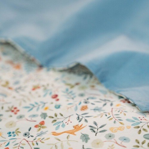 Ledikant dekbedovertrek - Meerkleurig - Forest Friends - Forest Wonders Ledikant dekbedovertrek - Meerkleurig - Forest Friends - Forest Wonders