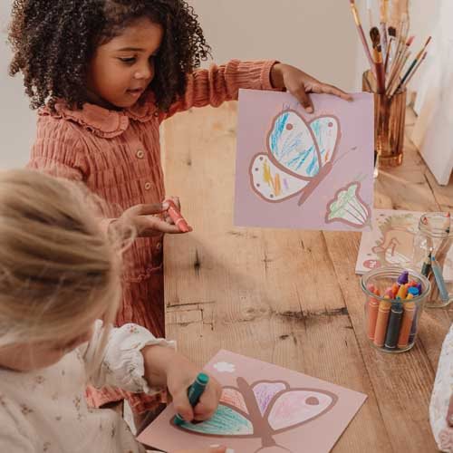 Coloring Book - Pink - Fairy Garden  Coloring Book - Pink - Fairy Garden