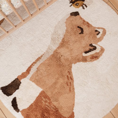 Vos - Beige - Teppich - Forest Friends Vos - Beige - Teppich - Forest Friends