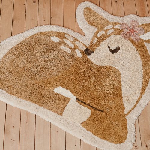 Hert - Beige - Fairy Garden carpet Hert - Beige - Fairy Garden carpet