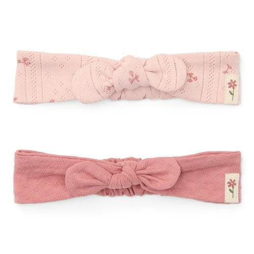 Haarband set van 2 - Roze - Maat one size - Fairy Garden Haarband set van 2 - Roze - Maat one size - Fairy Garden