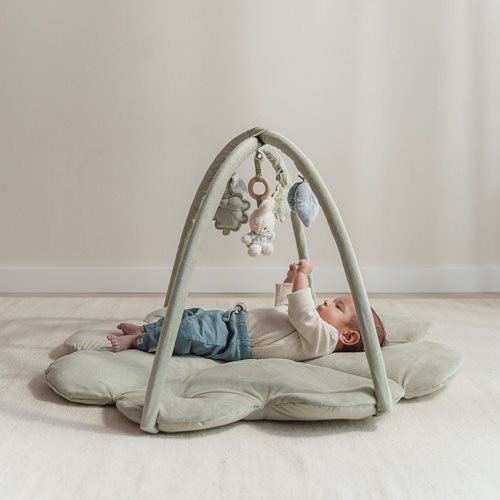 miffy play mat with arch - Blue - Lucky Leaves  miffy play mat with arch - Blue - Lucky Leaves