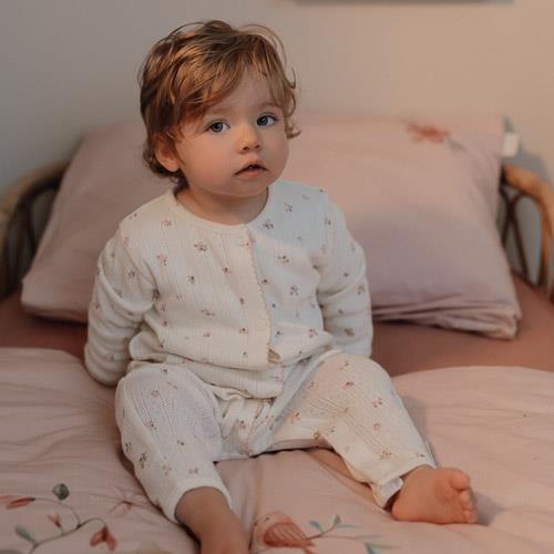 One-piece pajama - White - Fairy Garden - Fairy Blossom  One-piece pajama - White - Fairy Garden - Fairy Blossom