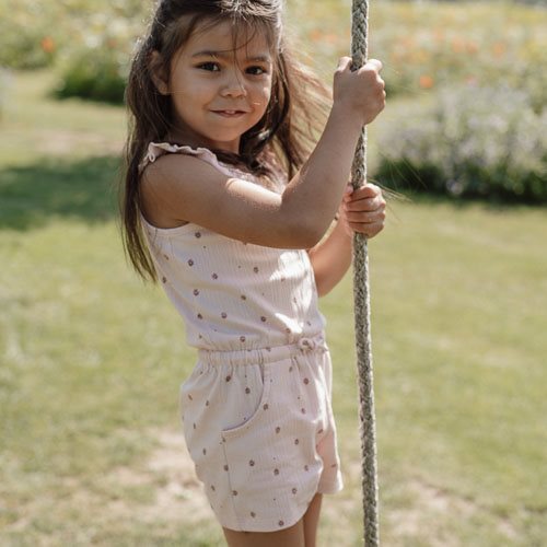 Short garden suit - Pink - Fairy Garden  Short garden suit - Pink - Fairy Garden