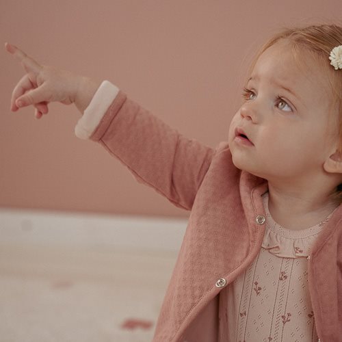 Veste réversible - Rose - Fairy Garden  Veste réversible - Rose - Fairy Garden