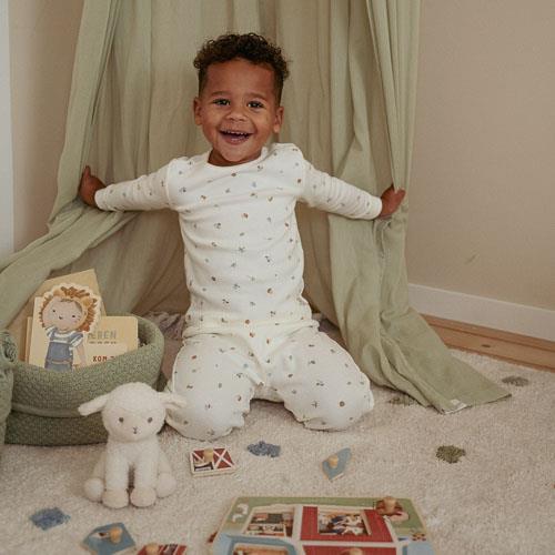 Two-piece pajamas - White - Forest Friends - Forest Treasures  Two-piece pajamas - White - Forest Friends - Forest Treasures