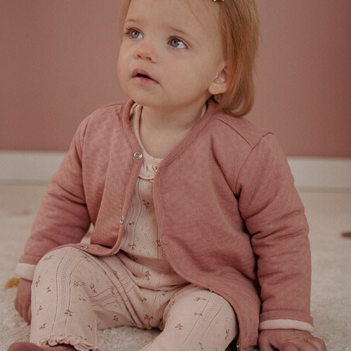 Veste réversible - Rose - Fairy Garden  Veste réversible - Rose - Fairy Garden