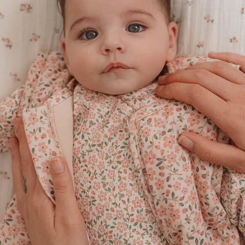 Pyjama une pièce - Rose - Fairy Garden - Fairy Floral  Pyjama une pièce - Rose - Fairy Garden - Fairy Floral