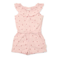 Short garden suit - Pink - Fairy Garden