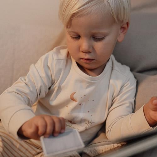 Pyjama deux pièces - Sable - Rayé  Pyjama deux pièces - Sable - Rayé