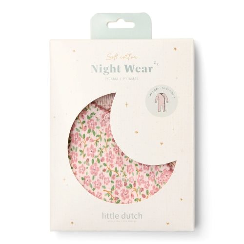 Pyjama une pièce - Rose - Fairy Garden - Fairy Floral  Pyjama une pièce - Rose - Fairy Garden - Fairy Floral