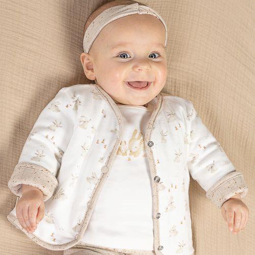 2-pack haarbanden - Zand - Newborn Naturals - Baby Bunny 2-pack haarbanden - Zand - Newborn Naturals - Baby Bunny