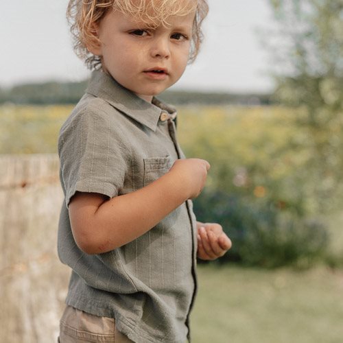 Blouse à manches courtes - Vert - Forest Friends  Blouse à manches courtes - Vert - Forest Friends
