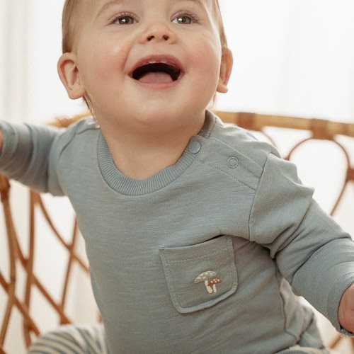 Chemise à manches longues - Bleu - Forest Friends  Chemise à manches longues - Bleu - Forest Friends