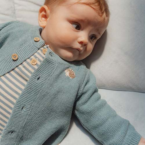 Chemise à manches longues - Bleu - Forest Friends - Rayure  Chemise à manches longues - Bleu - Forest Friends - Rayure