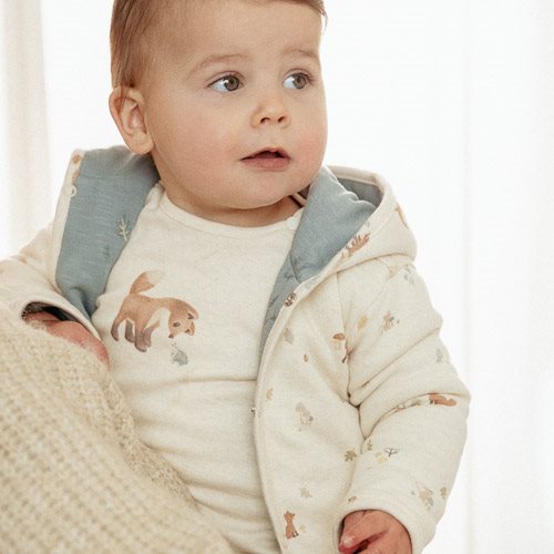 Veste réversible - Bleu - Forest Friends  Veste réversible - Bleu - Forest Friends