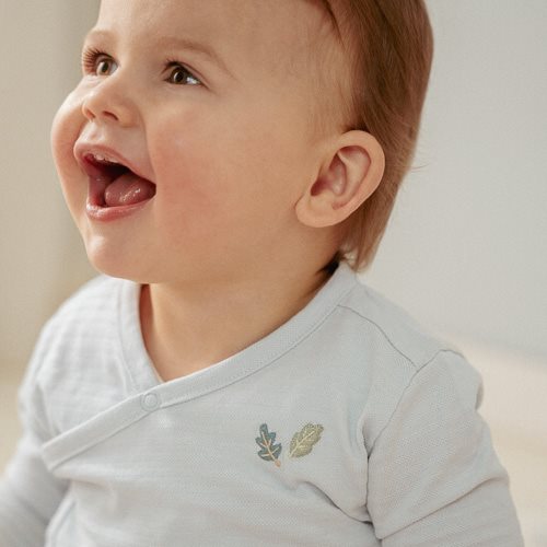 Chemise portefeuille à manches longues - Bleu - Forest Friends  Chemise portefeuille à manches longues - Bleu - Forest Friends