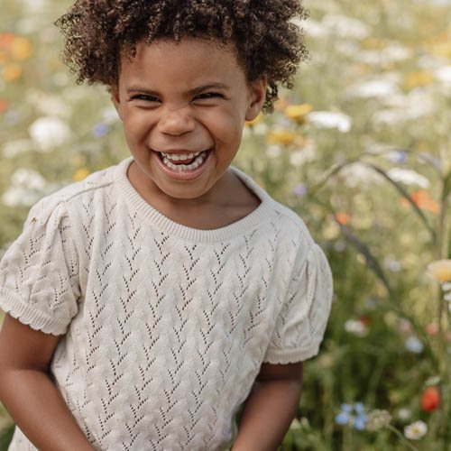 Pull - Blanc - Fairy Garden  Pull - Blanc - Fairy Garden