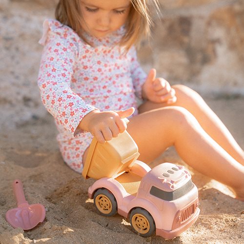 Kiepwagen Roze Kiepwagen Roze