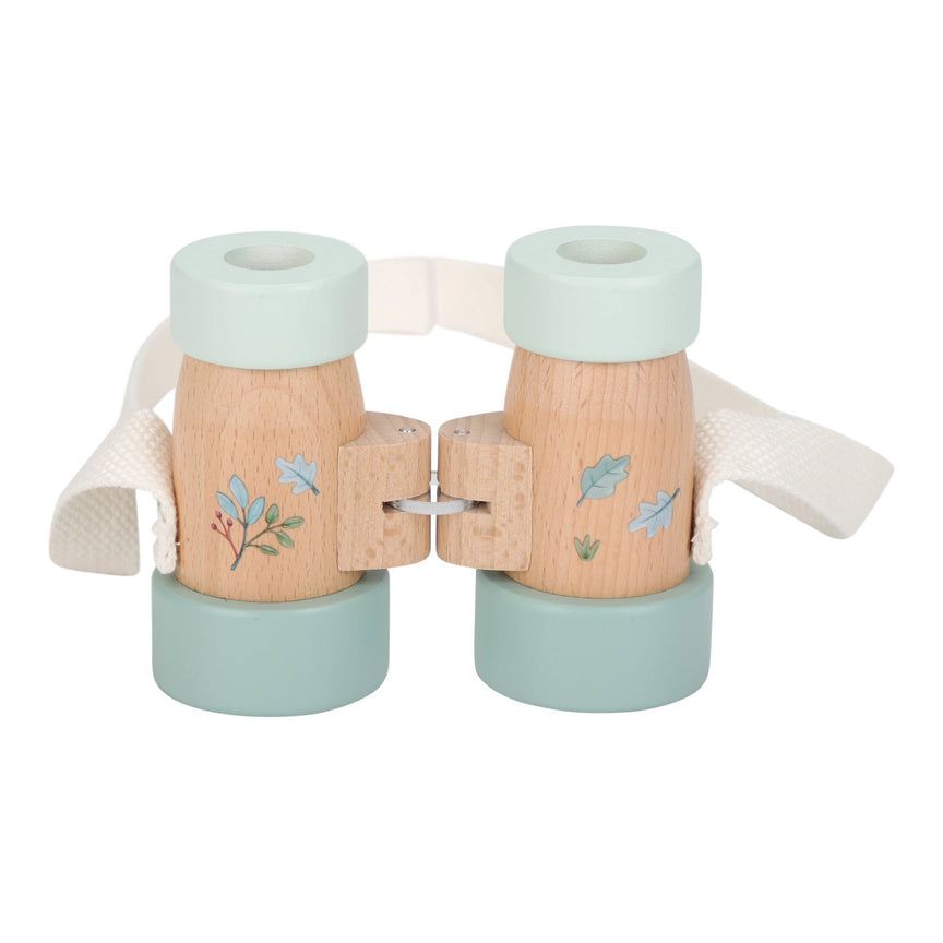 Wooden Telescope - Blue - Forest Friends  houten-verrekijker-blauw-forest-friends