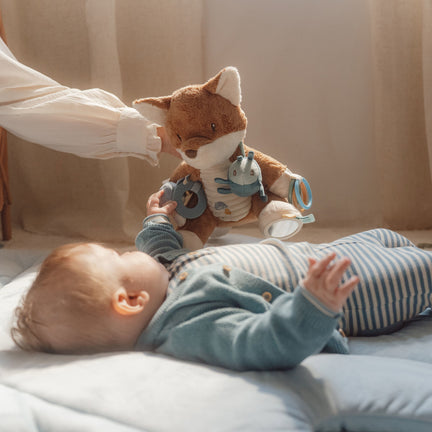 Peluche d'activités - Bleu - Forest Friends  activiteitenknuffel-blauw-forest-friends