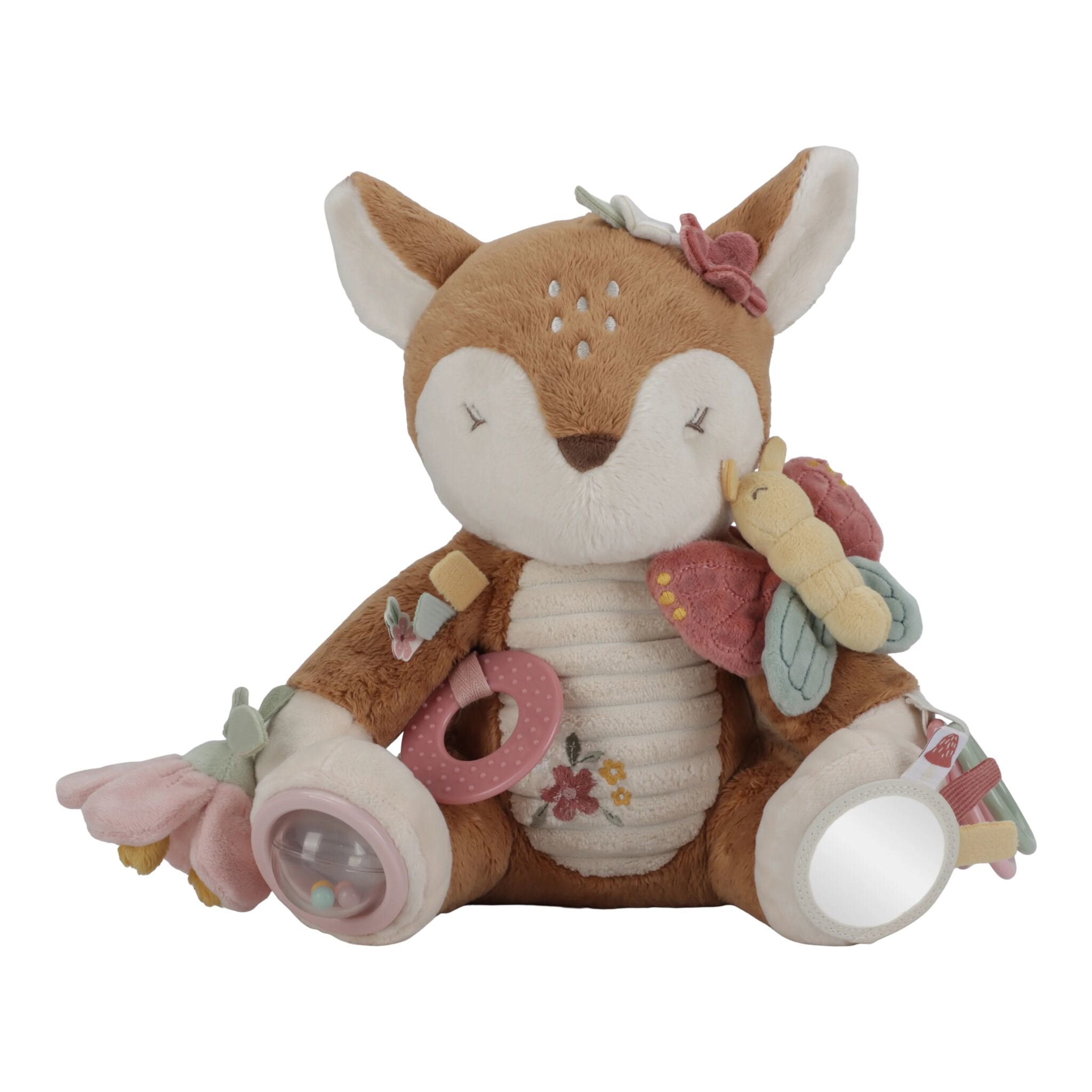 Peluche d'activités Cerf - Rose - Fairy Garden  Peluche d'activités Cerf - Rose - Fairy Garden