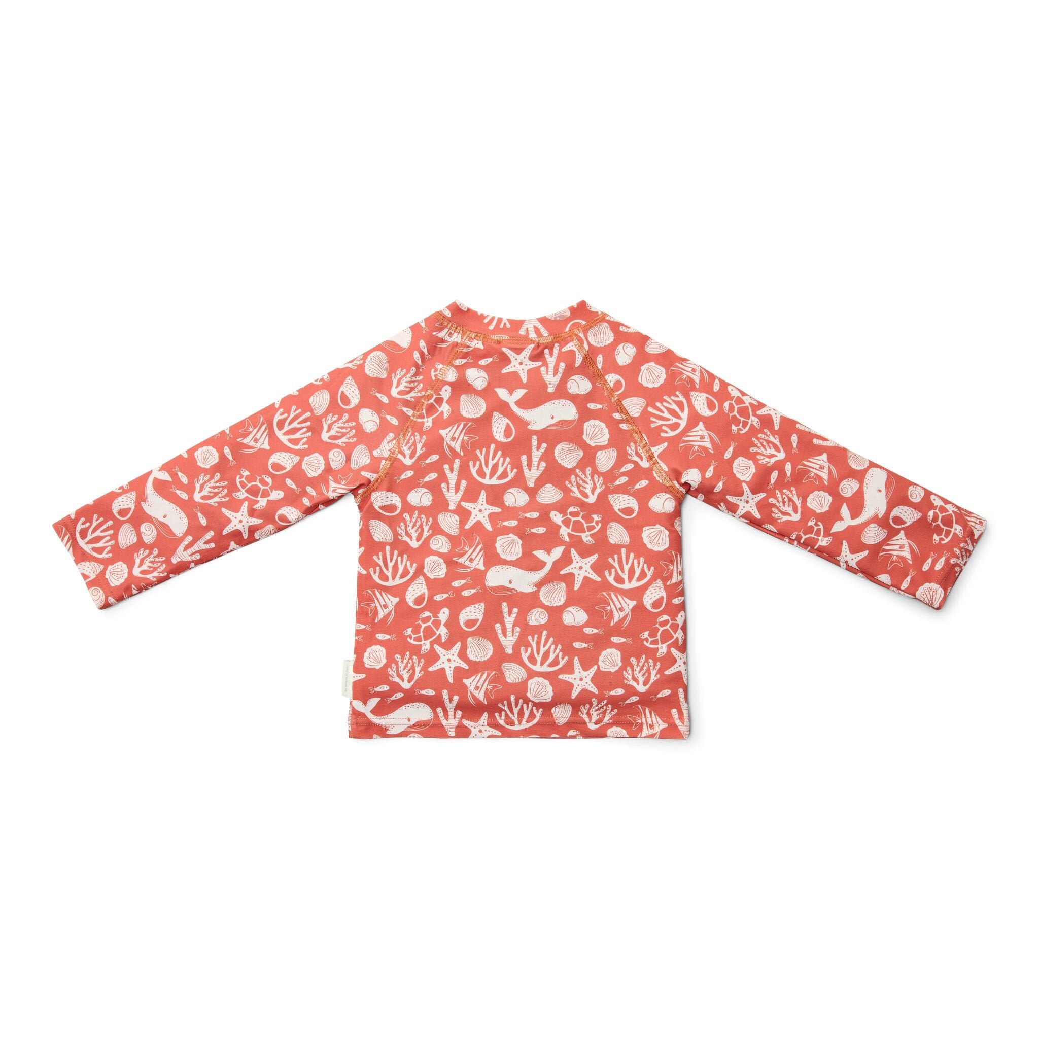 zwemshirt-lange-mouw-rood-sea-life zwemshirt-lange-mouw-rood-sea-life