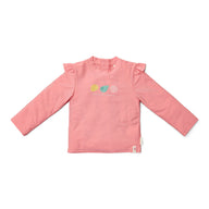 Schwimmshirt lange Ärmel - Rosa - Ozeanschätze