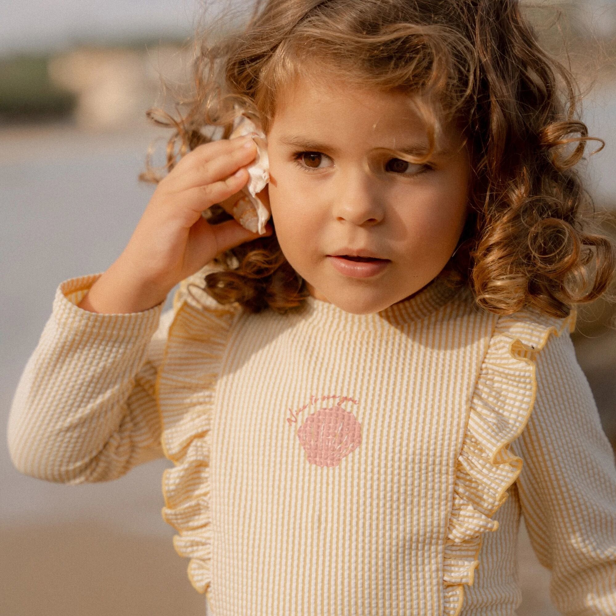 Swim shirt long sleeve - Yellow - Ocean Treasures  Swim shirt long sleeve - Yellow - Ocean Treasures