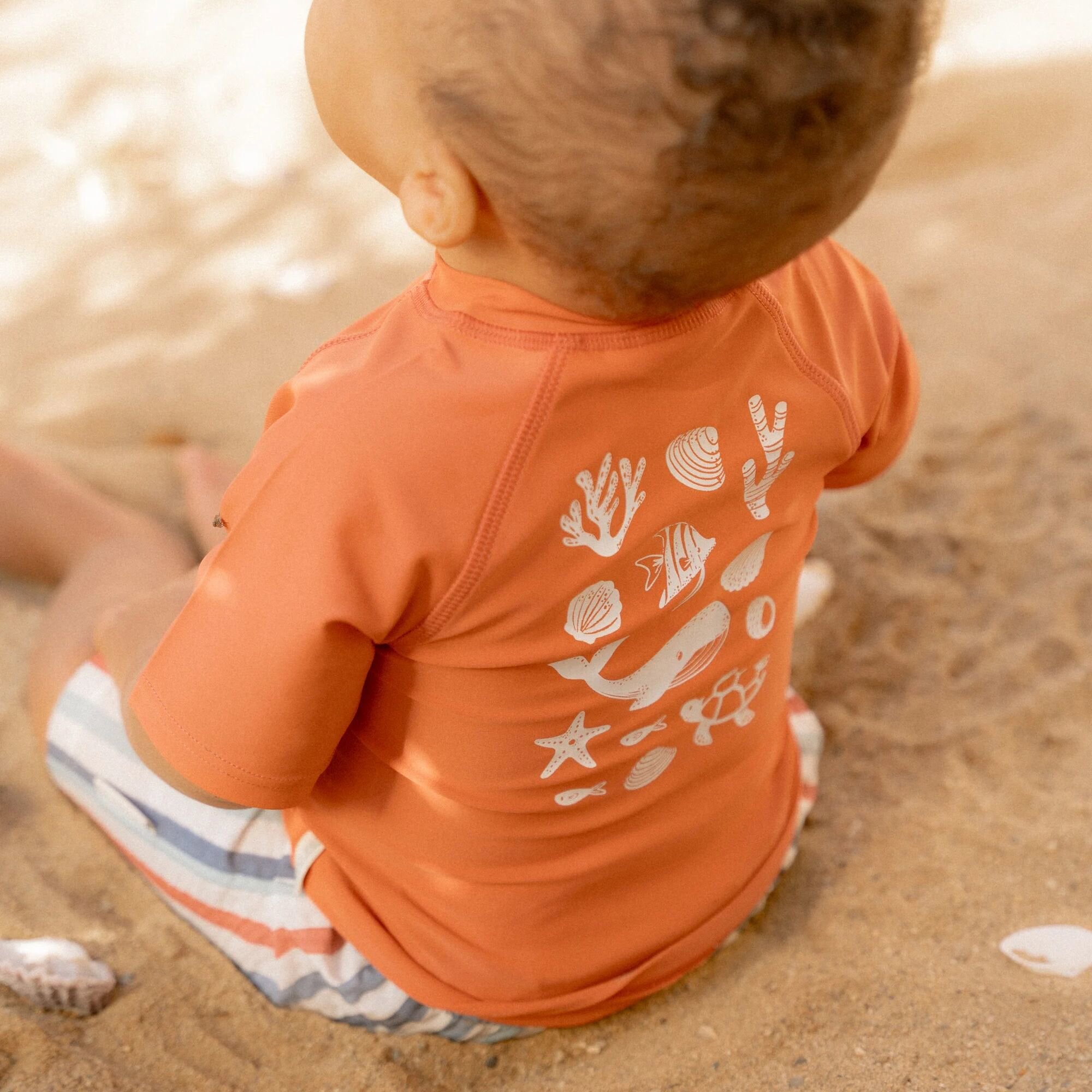 zwemshirt-korte-mouw-rood-sea-life zwemshirt-korte-mouw-rood-sea-life