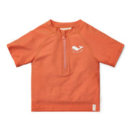 Schwimmshirt mit kurzen Ärmeln - Rot - Sea Life