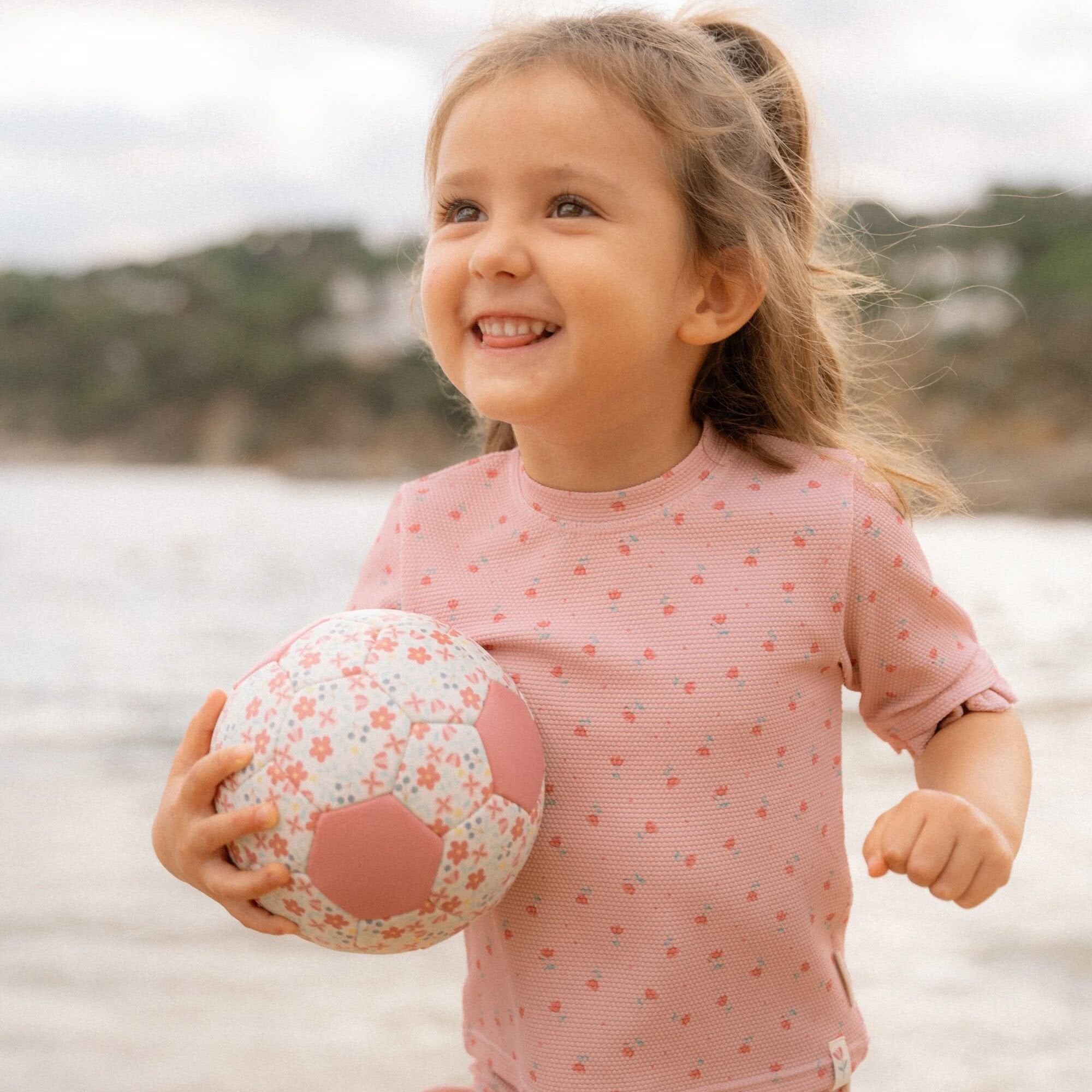 Swim shirt short sleeve - Light pink - Sunny Flowers  Swim shirt short sleeve - Light pink - Sunny Flowers