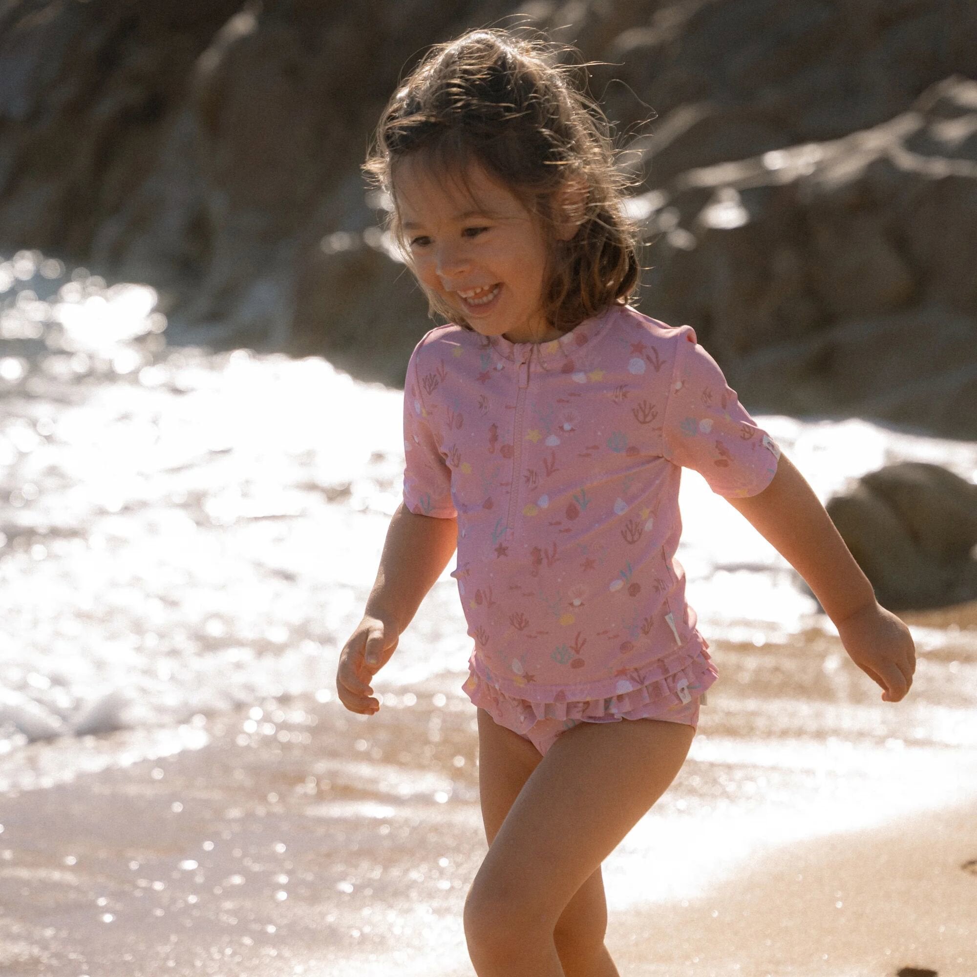 Swim shirt short sleeve - Multicolored - Ocean Treasures  Swim shirt short sleeve - Multicolored - Ocean Treasures