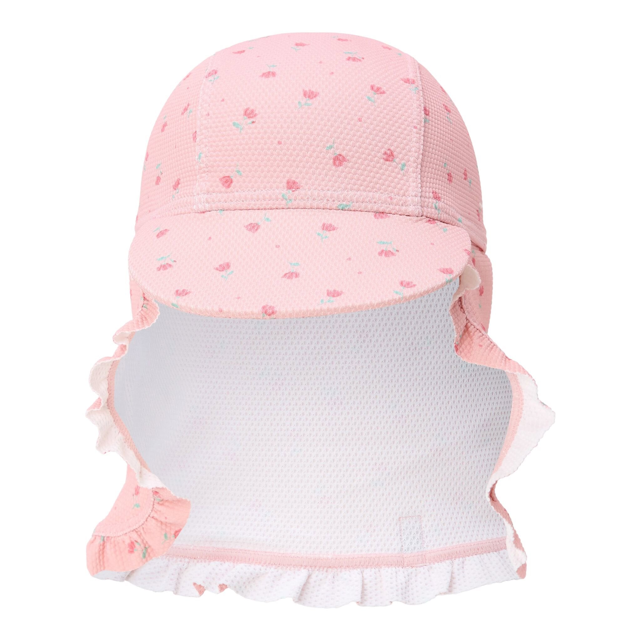 Swim Cap - Pink - Sunny Flowers  Swim Cap - Pink - Sunny Flowers