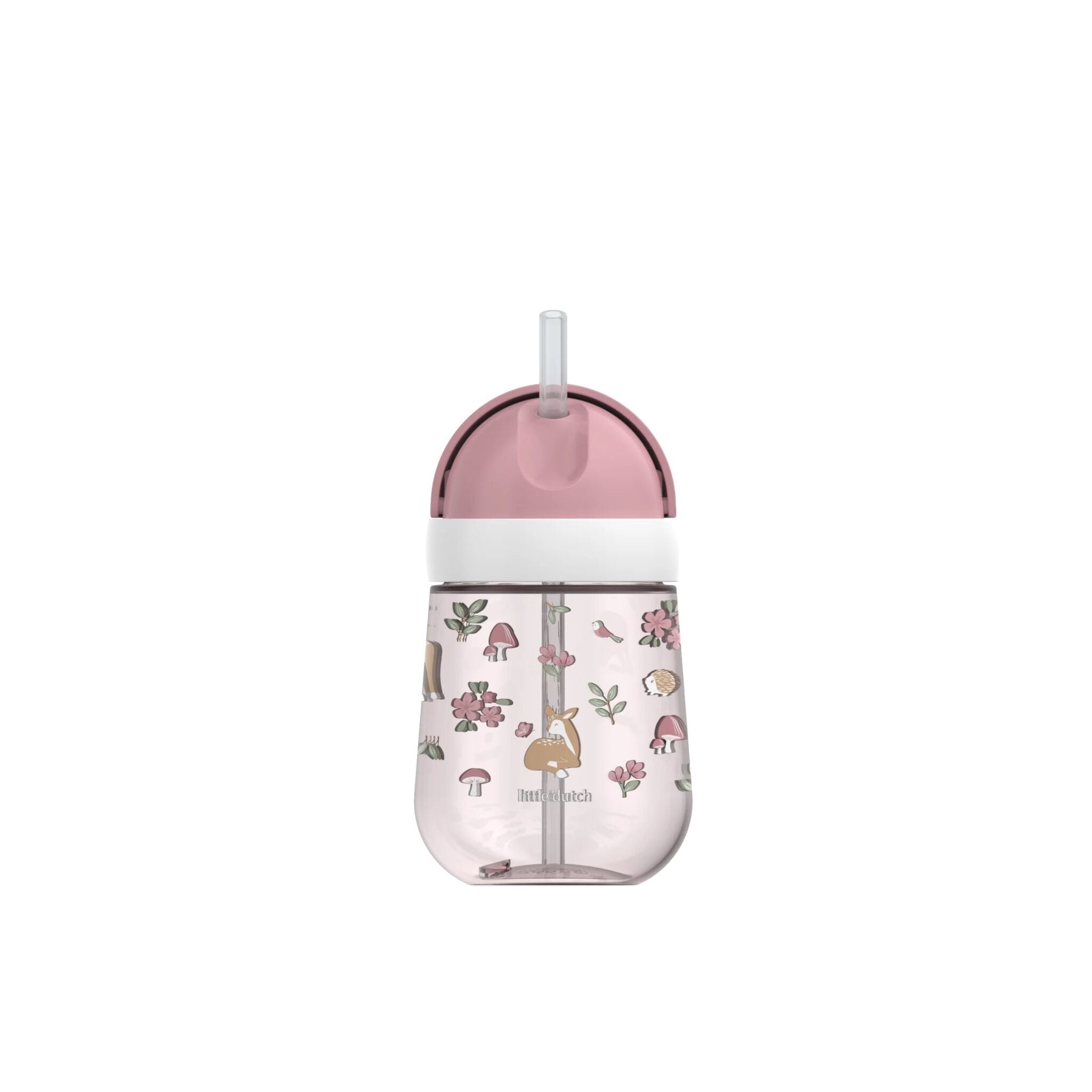 Strohhalmbecher 300 ml Fairy Garden